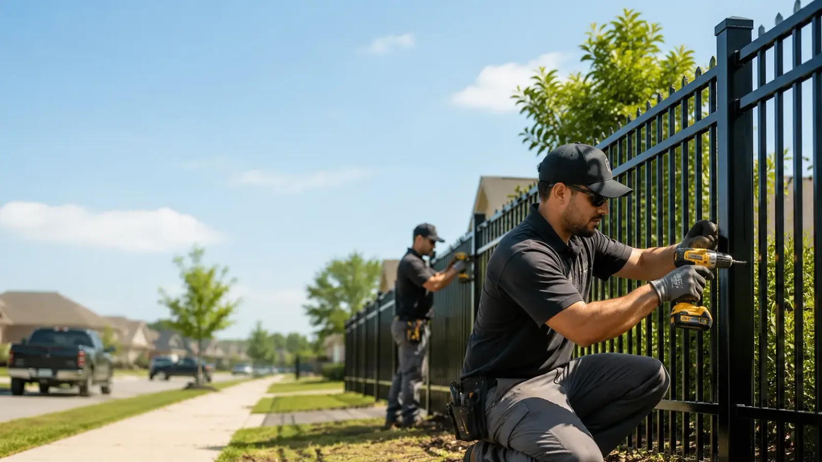 Metal Fence Installation in Moreland, GA